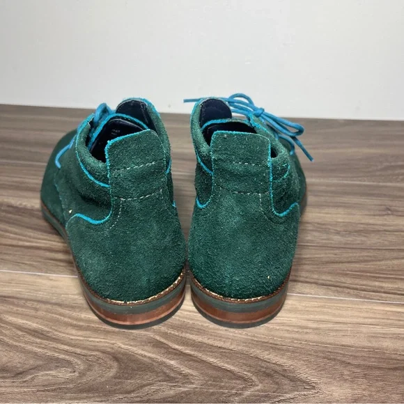 Cole Haan Air Charles Chukka C11162 Bottle Green Suede US 9 W